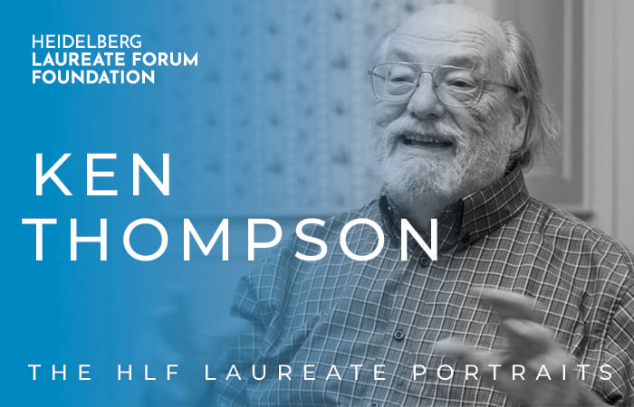 Ken Thompson. Laureate Portrait photo.